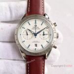 Copy Swiss Omega Speedmaster 9300 SS Leather Strap 41.5mm Watch